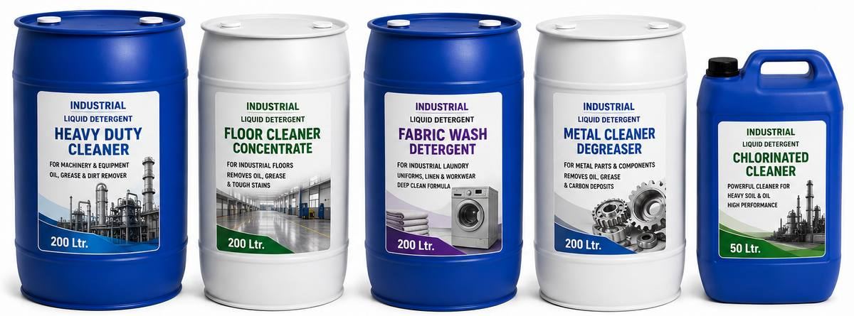 SK Enterprises Industrial Liquid Detergent bulk drums 200 litre